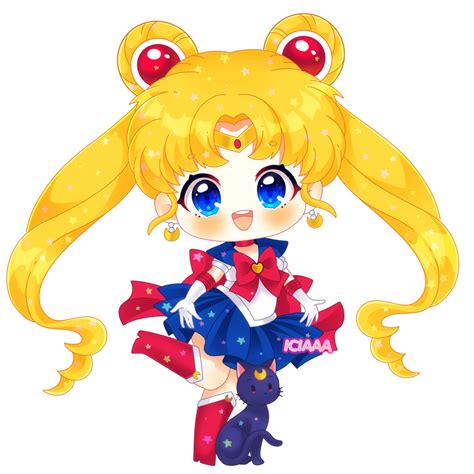 Sailor Moon Chibi By Iciaaaa On Deviantart Sailor Moon Sailor Mini