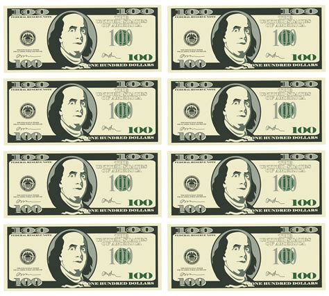 8 Best Images Of Fake Play Money Printable Free