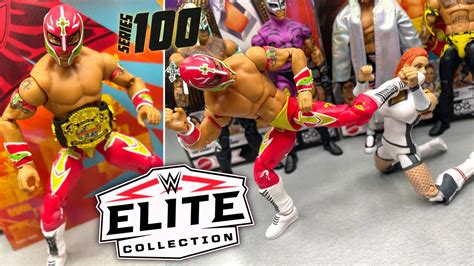 Wwe Elite 100 Rey Mysterio And Becky Lynch Figure Review Youtube