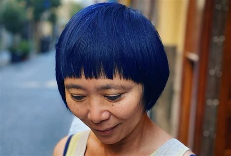 20 attractive dark blue hair color ideas to try in 2024 hairdo hairstyle