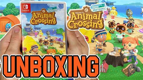 Animal Crossing New Horizons (Nintendo Switch) Unboxing 
