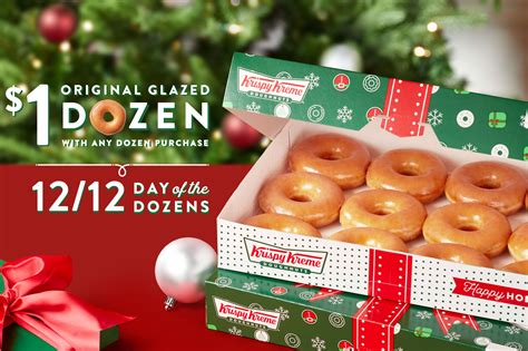 Krispy Kreme Day Of The Dozens Brings Holiday Cheer