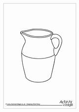 Colouring Jug Become Word Member Log sketch template