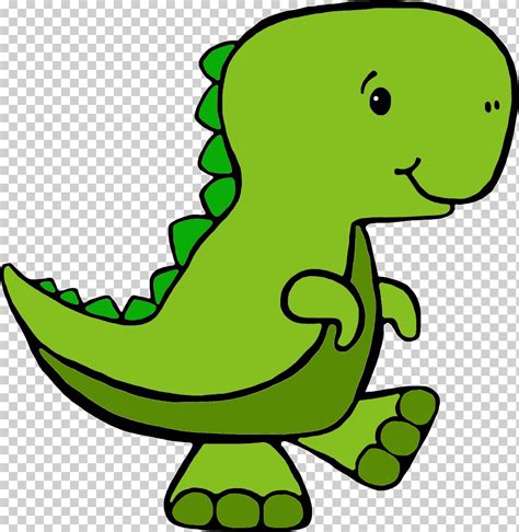 Dinosaurio De Dibujos Animados Verde Png Dibujos Dinosaurio Dibujos
