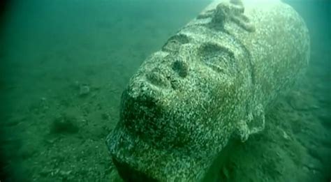 The Lost Egyptian City Of Heracleion Was Discovered Underwater After
