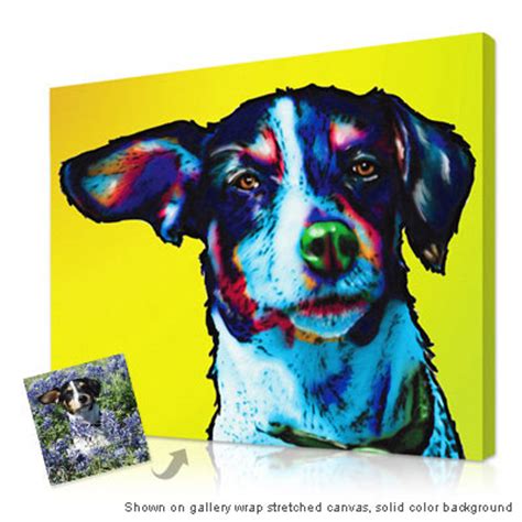 I have been painting and drawing for as long as i can remember. Personalized Pop Art Photo | Pet glo® portrait