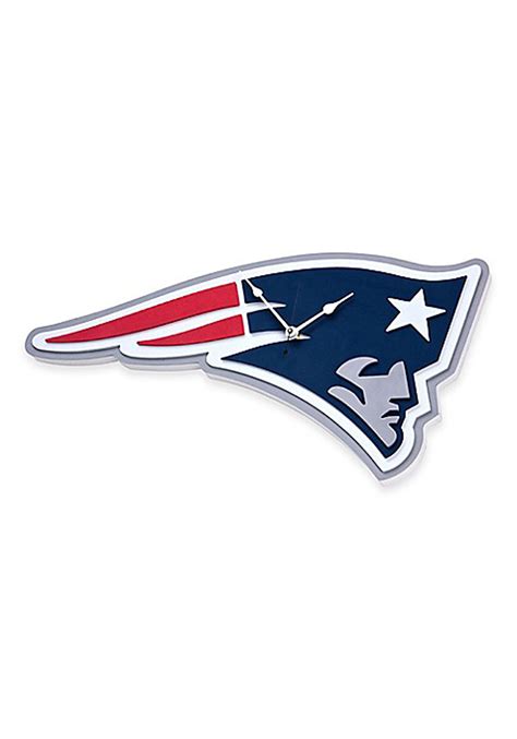 England football logo logo icon download svg. NFL New England Patriots Logo Foam Clock