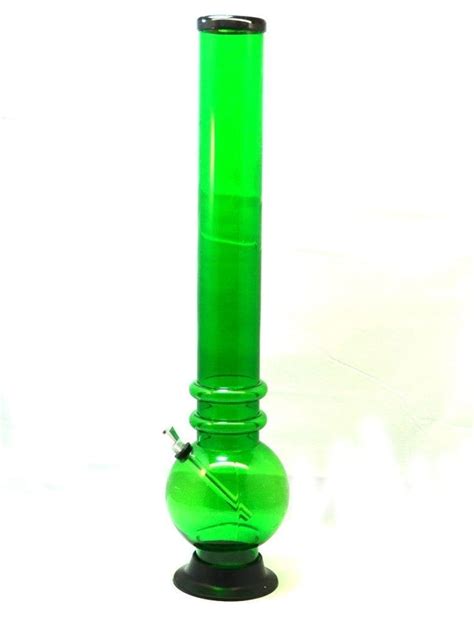 Acrylic Plastic Bong Water Pipe Height 18 Mouth 2 R Ssmokeshop