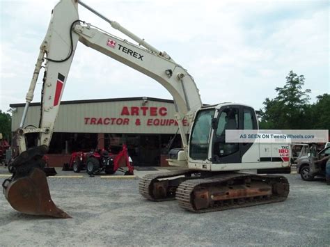 2006 Terex Txc180 Lc 2 Excavator Loader Backhoe Enclosed Cab