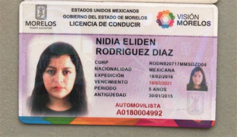 Licencia De Conducir En Morelos Tr Mites M Xico