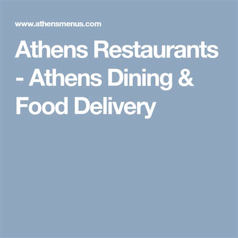 With around 100 restaurants in athens available on uber eats, including grindhouse killer burgers and j. Athens Restaurants - Athens Dining & Food Delivery ...