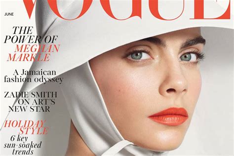 Cara Delevingne Covers June Vogue British Vogue