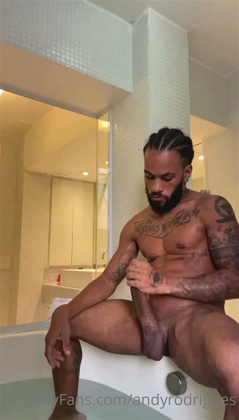 Andy Rodrigues Big Hard Dick In Jacuzzi Tub