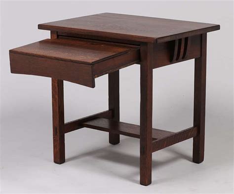 Limbert Small One Drawer Side Table Desk C1910