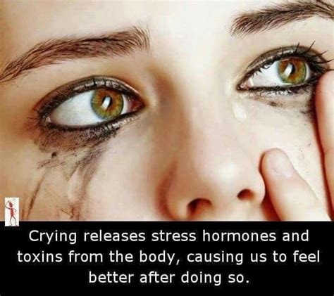 Crying Stress Hormones Release Stress Psychology Facts