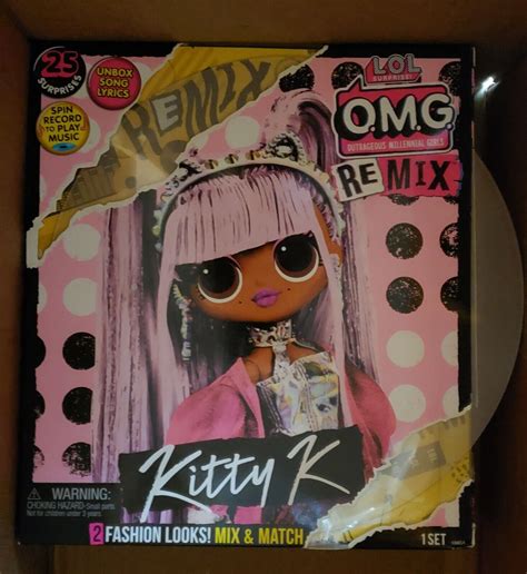 Lol Surprise Remix Kitty K Omg Fashion Doll Queen Music Set 25