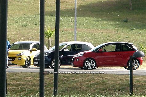 Opel Adam Caught Naked During Photo Shoot In Spain Carscoops