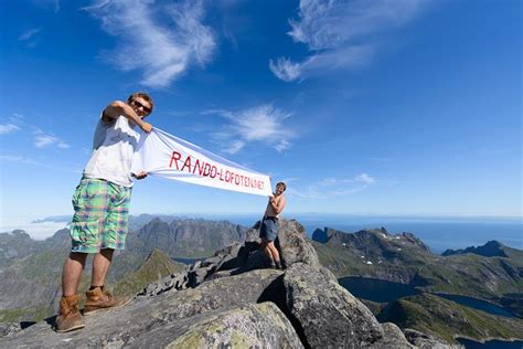 Rando Lofoten Hiking To Hermandalstinden