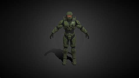 Master Chief Green Download Free 3d Model By Yxboireal Yeboireal