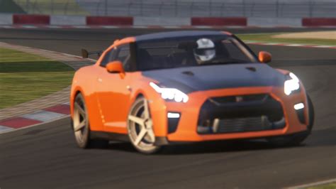 Assetto Corsa Nissan Gt R Hot Lap At Spa Race Track In