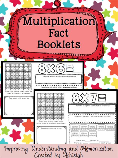 Multiplication Fact Booklets Help Students Learn Their Multiplication