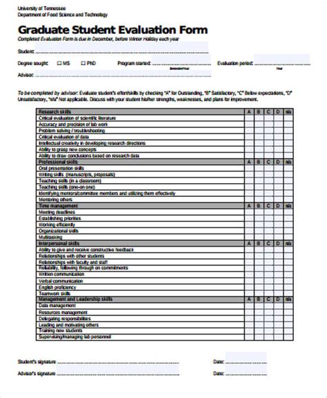 Babe Performance Evaluation Form Great Professionally Designed Templates
