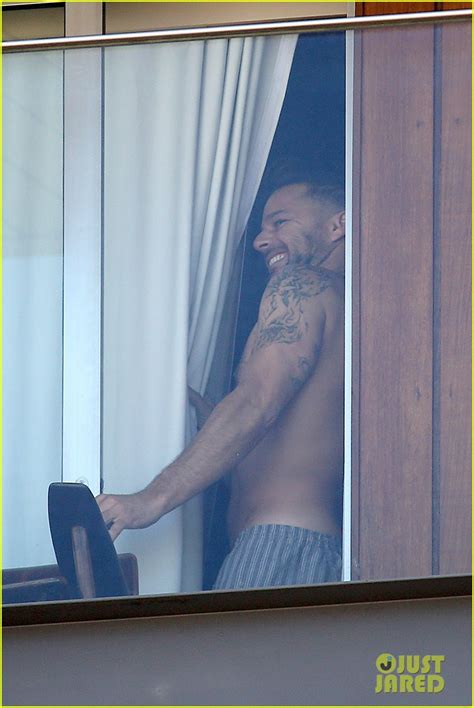 Full Sized Photo Of Ricky Martin Goes Shirtless In Only His Boxers In