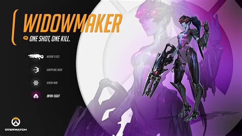 Brian Plays Overwatch Widowmaker Introduction Youtube