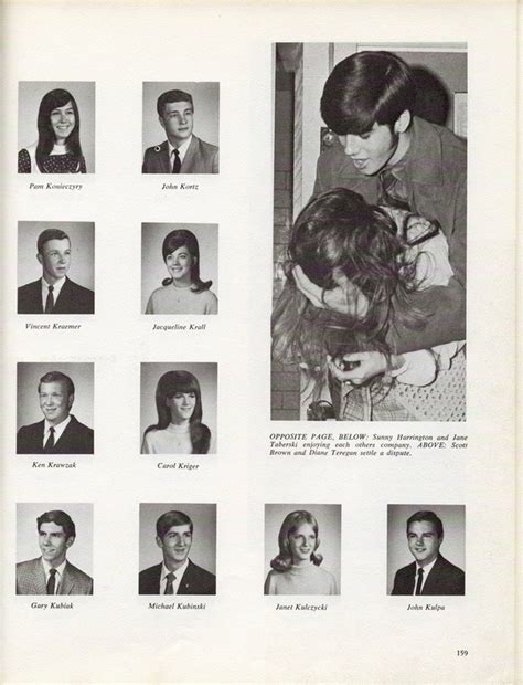 1970 yearbook seniors center line high school memories