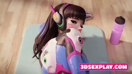 Overwatch 3D DVa With Excellent Body Gets Fuck Her Cunt