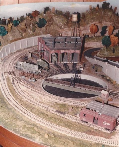 Another View Of The Turntable Model Train Layouts N Scale Model