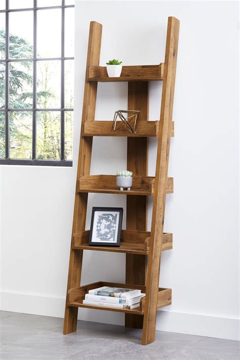 Decorative Ladder Shelf Bookshelf Style