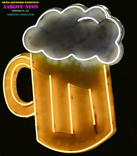 neon beer copy pyrography by dug harpster fine art america