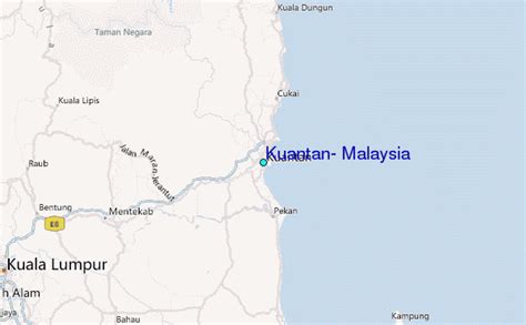 Kuantan Malaysia Tide Station Location Guide