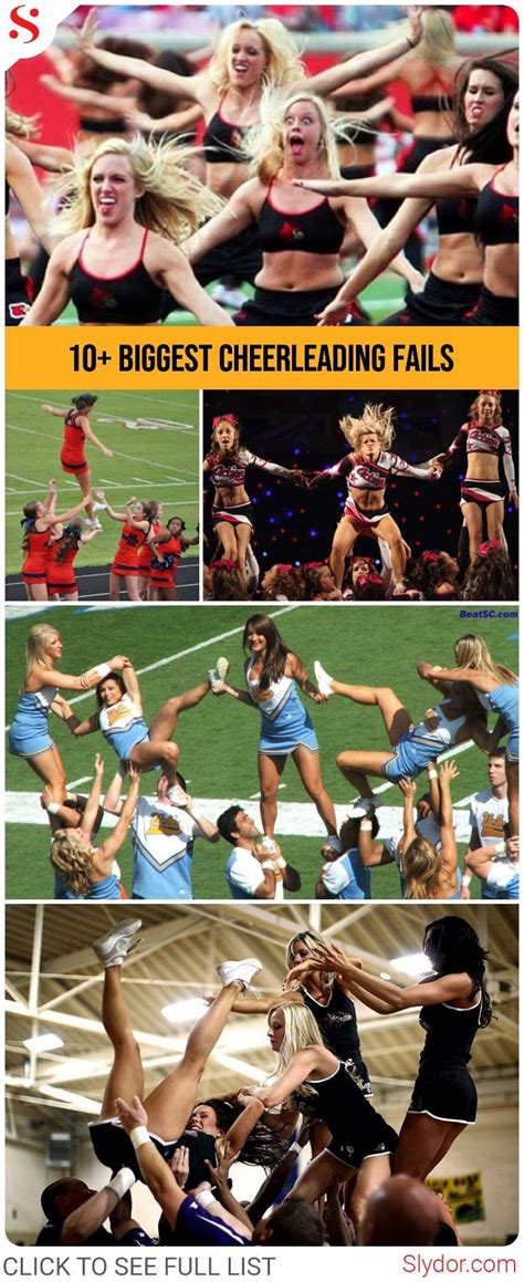 Most Bizarre And Super Funny Cheerleader Fails Of All The Times With Images Funny