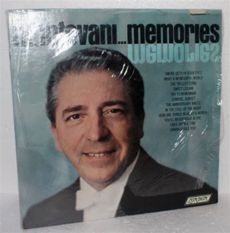 Mantovani Memories 33rpm Stereo Vinyl Lp Record 1969 London Records