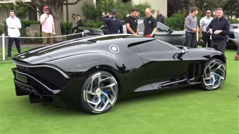 The most expensive car ever sold. Bugatti's $18.7 Million La Voiture Noire, The Most ...