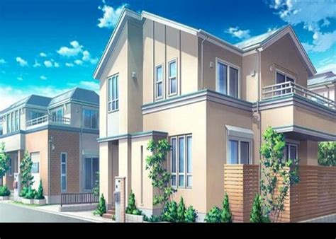 Pin By Sasusakuforever Vn On Anime Anime Houses Anime Background