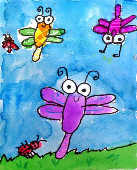 Cute Bug Painting · Art Projects For Kids