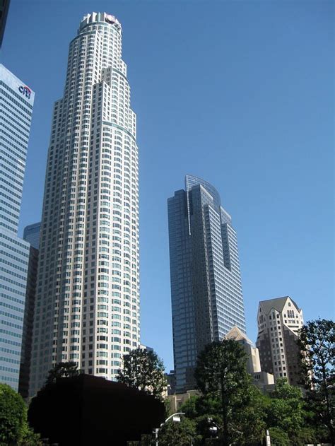Us Bank Tower Library Tower Los Angeles Skyscrapers Skyscraper