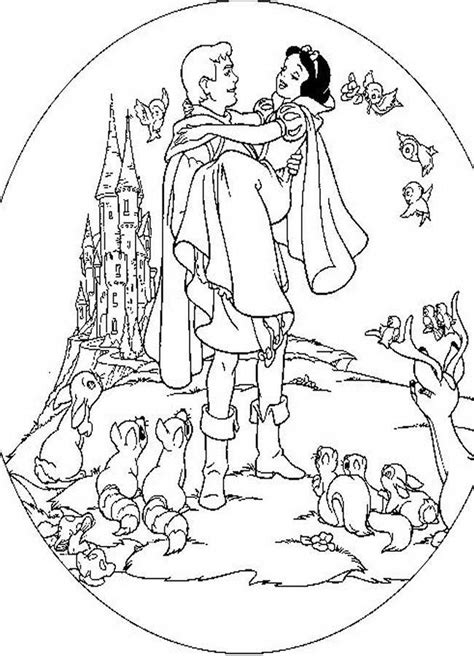 Right now, i advise prince and princess dancing coloring page for you, this content is similar with princess ballerina coloring pages. Disney Princess Coloring Pages Snow White And Prince ...