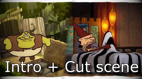 The Ultimate Shrek Recap Cartoon Original Intro Audio Cut Scene