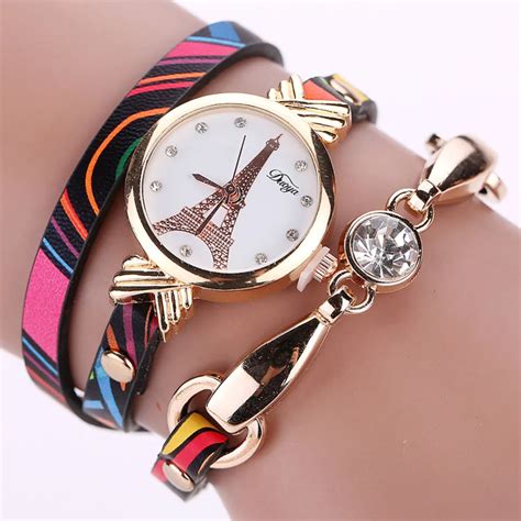 Buy Women Leather Wrist Watch Womens Fashion Luxury