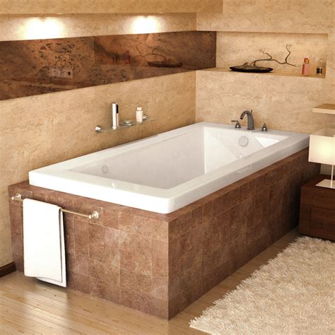 Meditub 3660vna Venetian Rectangular Air Jetted Bathtub