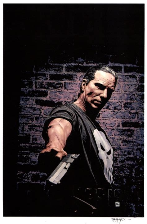 The Punisher Vol 4 26 Painted Cover By Tim Bradstreet Sold In