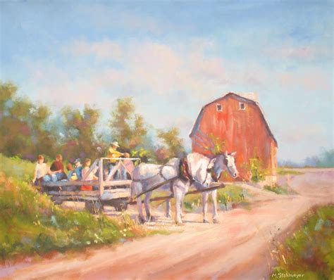 Barn And Farm Paintings And Midwest Landscapes By Michael Stohlmeyer