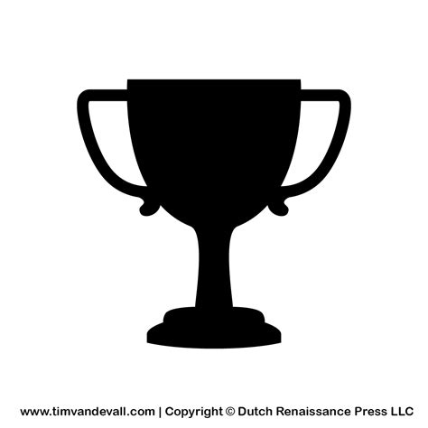 Trophy Silhouette Tims Printables