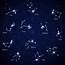 Vector Sky Star Map With Constellations Stars By Microvector 