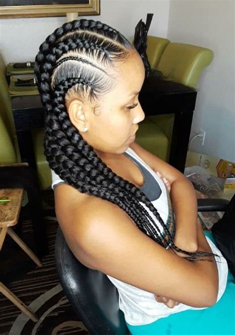 Trendy 60 Jumbo Cornrows For Black Women New Natural Hairstyles