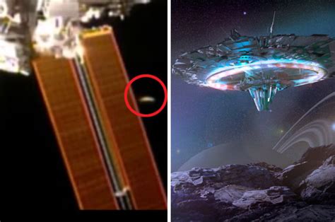 Alien Ufo Spotted On Nasa Feed Of International Space Station Daily